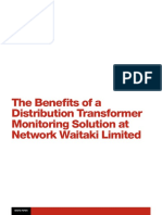 The Benefits of A Distribution Transformer Monitoring Solution at Network Waitaki Limited