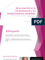 Rol de La Emoción en La Conducta Alimentaria