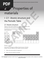 Properties of Materials