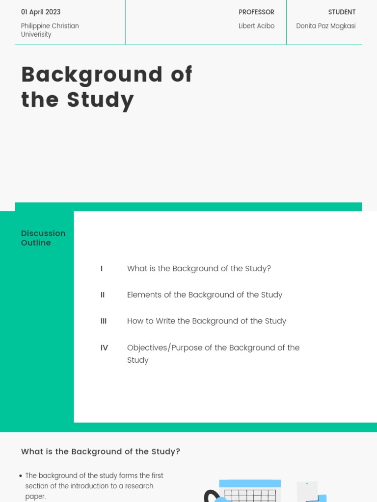 Background of The Study PDF Methodology Cognitive Science