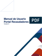 Manual Recaudadores