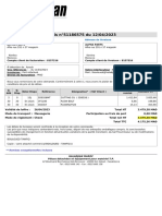 Devis N°51186575 Du 12/04/2023: Adresse de Facturation Adresse de Livraison