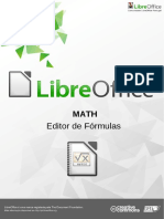 LibreOffice Math Editor de Fórmulas