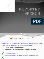 Reported Speech (3)