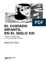 El Cuidado Infantil en El Siglo Xxi: Eleonor Faur