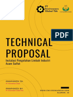 Technical Proposal: Instalasi Pengolahan Limbah Industri Asam Sulfat