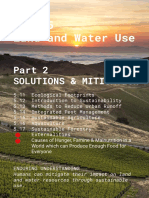 Land & Water Use - Mitigation and Solutions