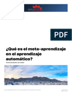 ¿Qué Es El Meta-Aprendizaje en El Aprendizaje Automático? - Top Big Data