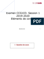 Eléments de Corrigé - Sujet CCG103-Session 1-2019-2020