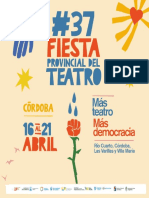 Grilla de La Fiesta Nacional Del Teatro Cba 1 Compressed