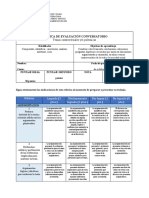 Rúbrica de Evaluación Conversatorio: Temas Controversiales Y/o Polémicas