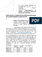 Liquidacion de Pensiones Juzg Paz Let Alimentos Exp. 00193-2021 Carmen Carbonel