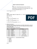 Materi Transformasi Geometri