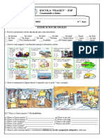 EXERCICIO 6 ANO (Demonstratives - Plurais - Cardinal Numbers - in - On.at Prepositions) Ok