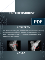 Osteocondrosis