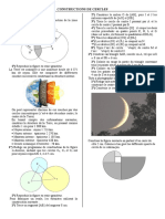 X 6-4-3 Constructions de Cercles: Fg7: Connaître La Définition Du Cercle Fg8: Connaître Le Vocabulaire Du Cercle