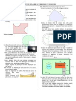X 6-9-2 Périmètre Et Aire de Cercles Et Disques: 2°) Calcule L'aire Exacte D'un Disque de Rayon 6 CM