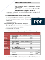 Le Personnel Doit Se Trouver À Son Poste, Aux Horaires Fixés Du