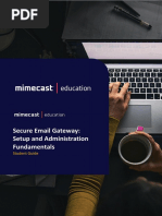 SecureEmailGateway Setup Admin Student Guide Final 22 10 13