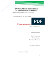 Programas de Auditoría