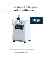 manuel d'utilisateur OLIVE 5L concentrateur d'oxygene