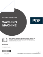 Lg washing machine manual