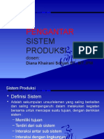 Pengantar: Sistem Produksi