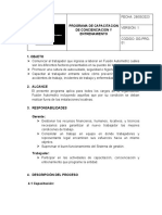 Capacitación y entrenamiento para prevenir riesgos laborales