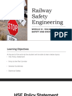 Module 8 - Railway Safety Engineering - HSE