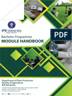 Module Handbook: Ipb Y Sity