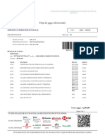 Hoja de Pago Referenciado: Impuesto Y Derechos Estatales Folio: 4203 - 310323