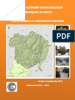Gobierno Autónomo Descentralizado Parroquial de Rivera: Plan de Desarrollo Y Ordenamiento Territorial
