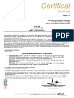 Certificat - NF - 537 - 32.09.06 - CLIP - CLIP AIR
