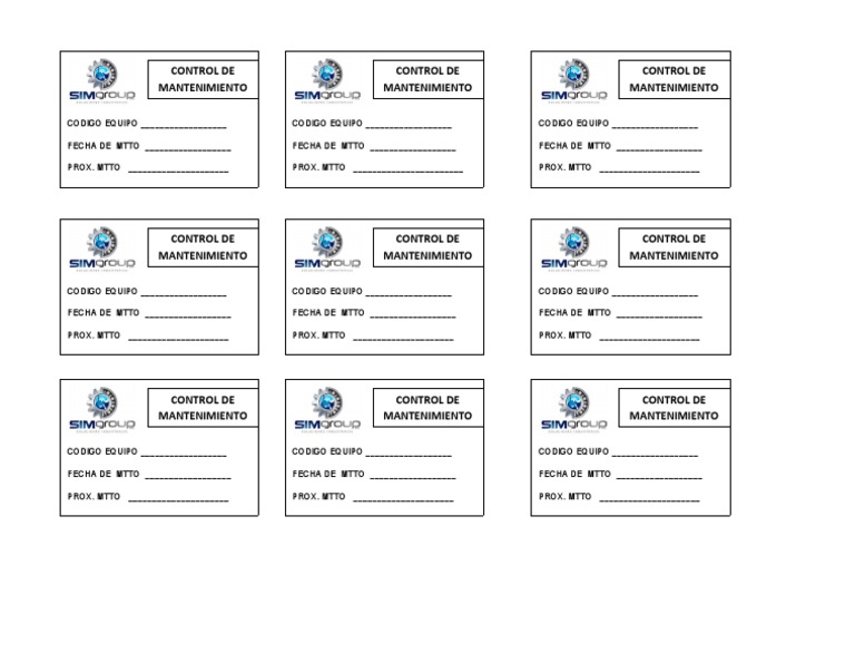 Sticker para Equipos | PDF