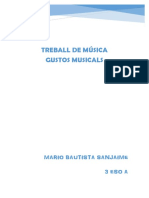 Treball de Música Gustos Musicals: Mario Bautista Sanjaime 3 Eso A