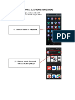 Tutorial Electronic Sign (E-Sign) : 01. Silahkan Masuk Ke Play Store