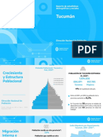 Tucumán: Reporte de Estadísticas Demográficas y Sociales