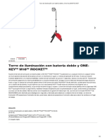 Pda 14 -Ficha tecnica -Torre de iluminación con batería doble 5400 lm-