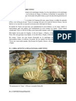 Treball Mitologia - Venus I El Mite de Piram I Tisbe - (Catalán)