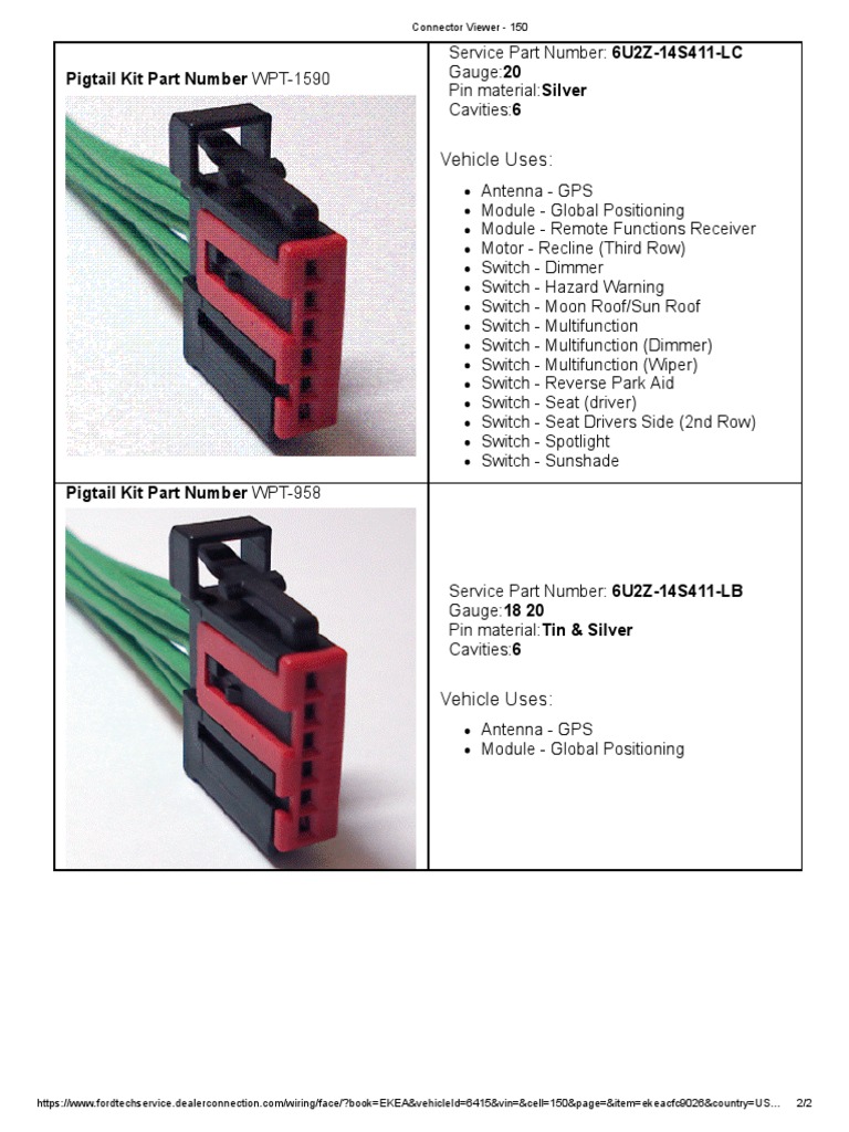 Connector Views-01-04 | PDF | Automotive Industry | Transport