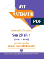 Matematik: Son 20 Yılın