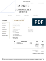 Order Detail: Our Story Wine Store Cellar Door Mailing List