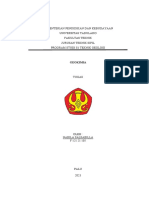 Kementerian Pendidikan Dan Kebudayaan Universitas Tadulako Fakultas Teknik Jurusan Teknik Sipil Program Studi S1 Teknik Geologi