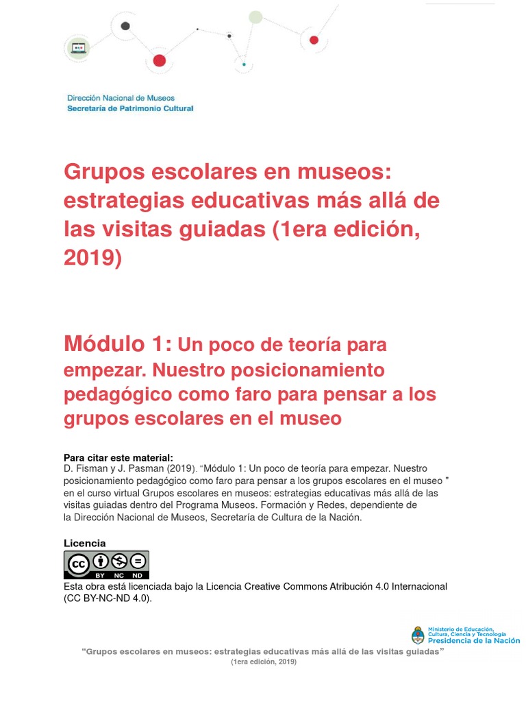 Estrategias educativas en museos escolares | PDF | Aprendizaje | Museo