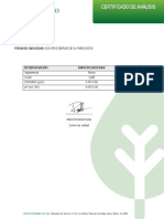 Producto: LOTE: 2022111aa Fecha de Caducidad: Dos Años Despues de Su Fabricación