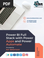 Power BI Full Stack With Power and Power: Apps Automate