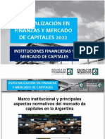 Especialización en Finanzas Y Mercado de Capitales 2022