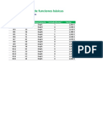 Tarea de Excel