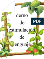 Cuaderno de Estimulacion de Lenguaje