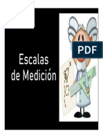 Escalas de Medición